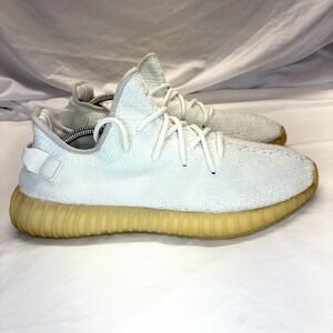 adidas Yeezy Boost 350 V2 Men's Cream White Triple White Sneakers Size US 12